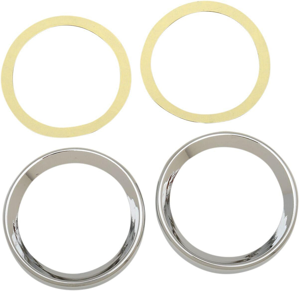 Drag Specialties Instrument Gauge Bezel For Harley Davidson FLHT 1340 1996-1998 - Chrome