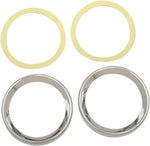 Drag Specialties Instrument Gauge Bezel For Harley Davidson FLHT 1340 1996-1998 - Chrome