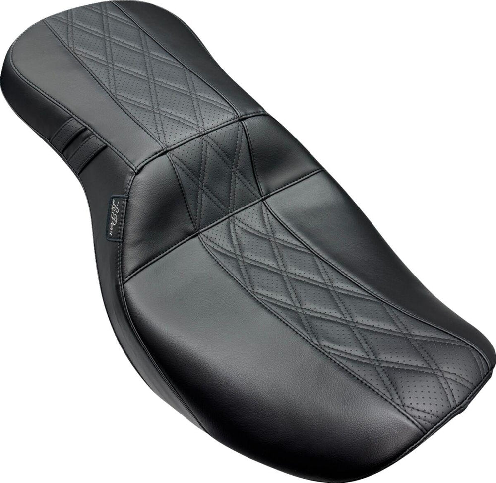 LE Pera Outcast 2-Up Seat For Harley Davidson FLHX 1750 ABS 2023 GT 2/HR 2 Inlay - Black