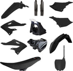 Polisport Restyle Plastics Kit For Yamaha YZ125 2002-2021 - Black