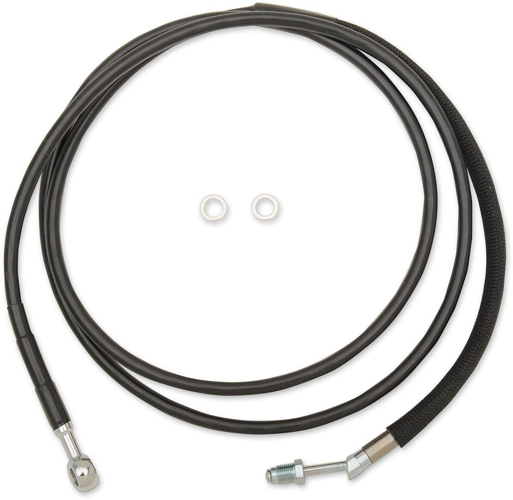 Drag Specialties Stainless Steel Hydraulic Clutch Hose For Harley Davidson FLHR 1750 2012-2020 Black