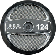 S&S Cycle 124" Stealth Air Cleaner Cover For Harley Davidson FLD 1690 2012-2013 - Black
