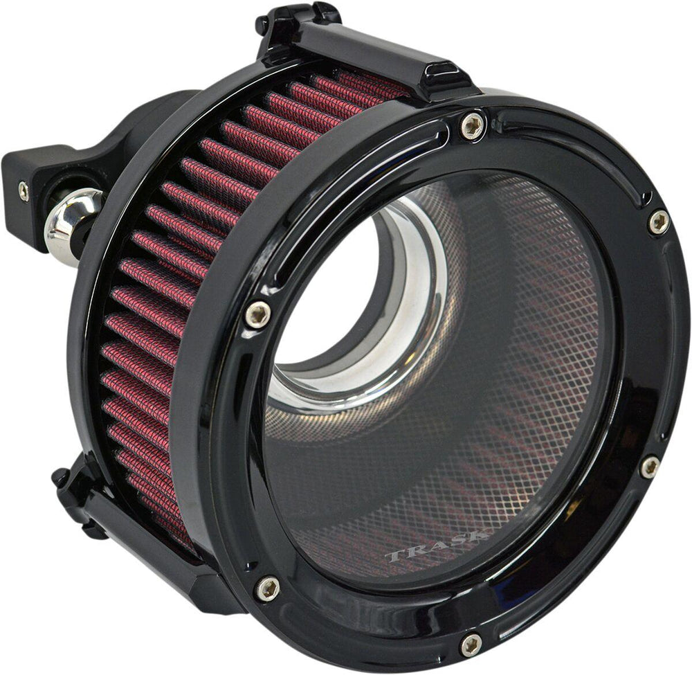 Trask Assault Charge High-Flow Air Cleaner For Harley Davidson XL 1200 C 1996-2020 - Black