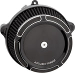 Arlen Ness Big Sucker Stage 1 Air Cleaner Kit with Cover For Harley Davidson FLHX 1923 2024-2026 - Black/Silver