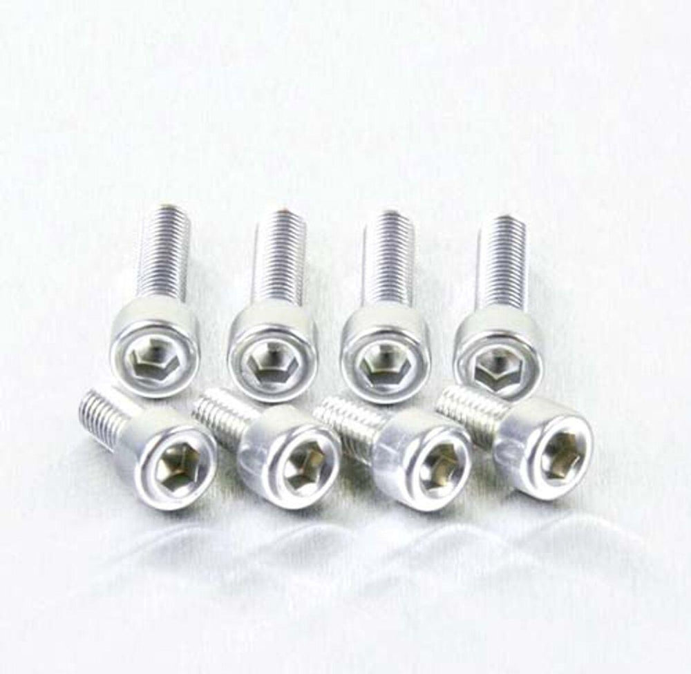 Pro Bolt Aluminium Fuel Cap Kit For Suzuki DL 1000 2002-2009 - Silver