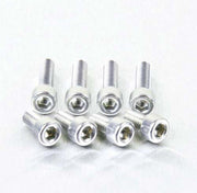 Pro Bolt Aluminium Fuel Cap Kit For Suzuki DL 1000 2002-2009 - Silver