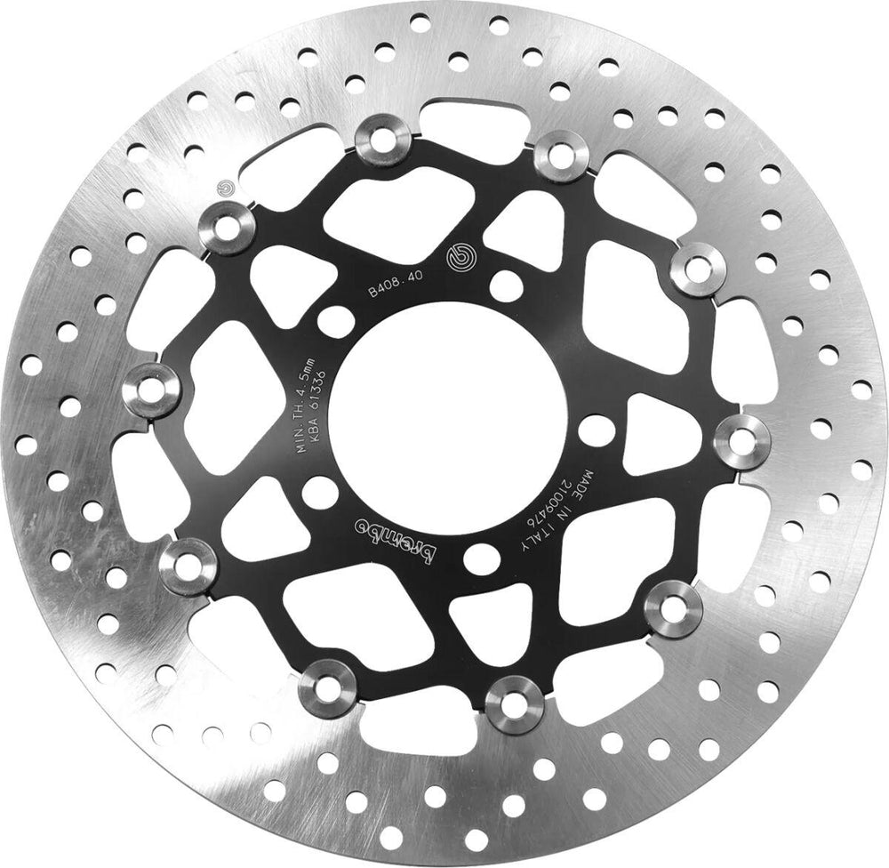 Brembo PRIME Serie Oro Floating Disc Brake Disc For Kawasaki EN 650 ABS 2017 Front