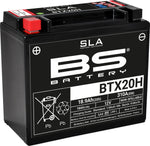 BS Battery SLA AGM Battery For Arctic Cat Textron 700 4X4 - Black