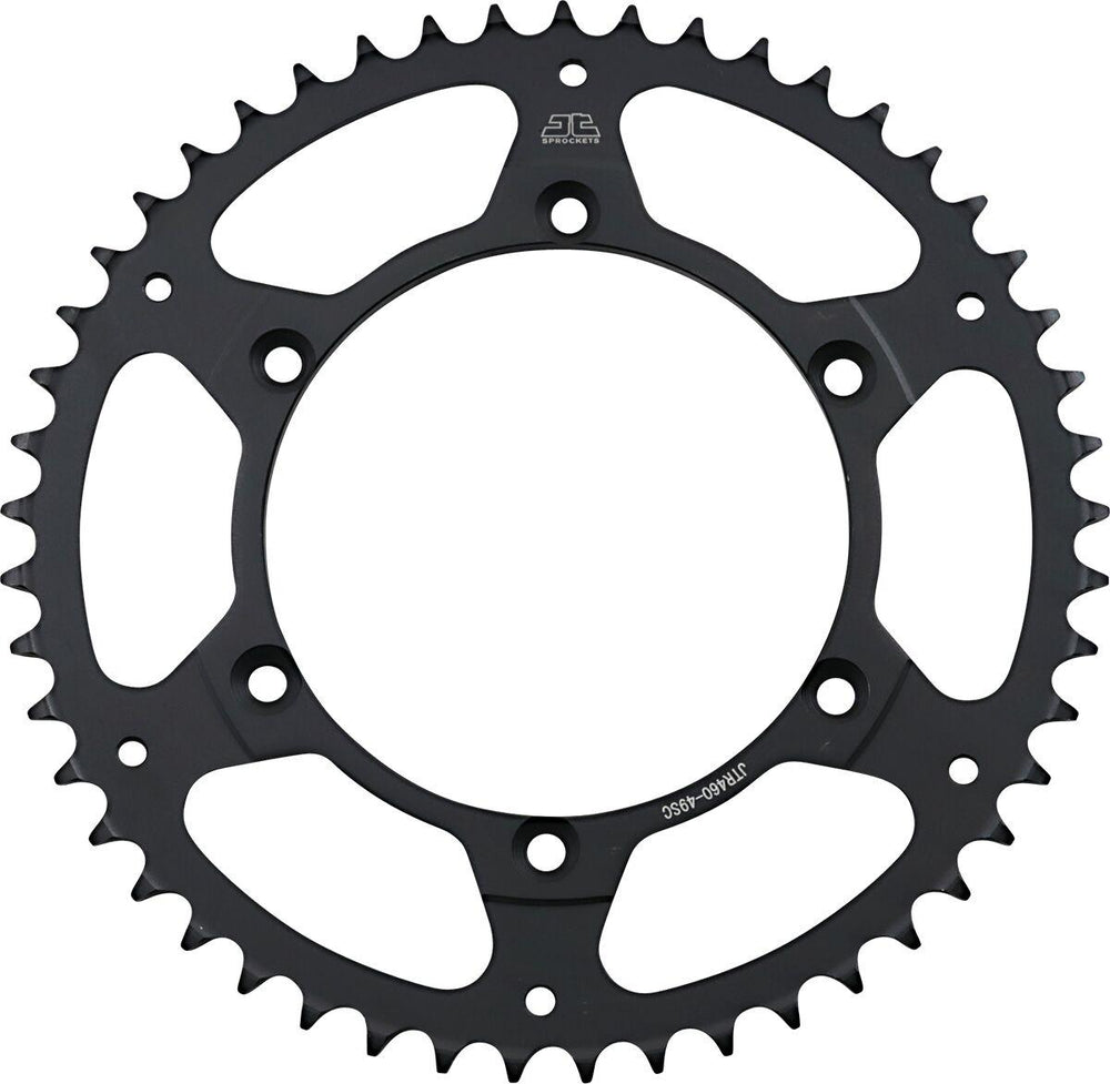 JT Steel Sprocket For Kawasaki KDX175 1980-1982 Rear 49T - Black