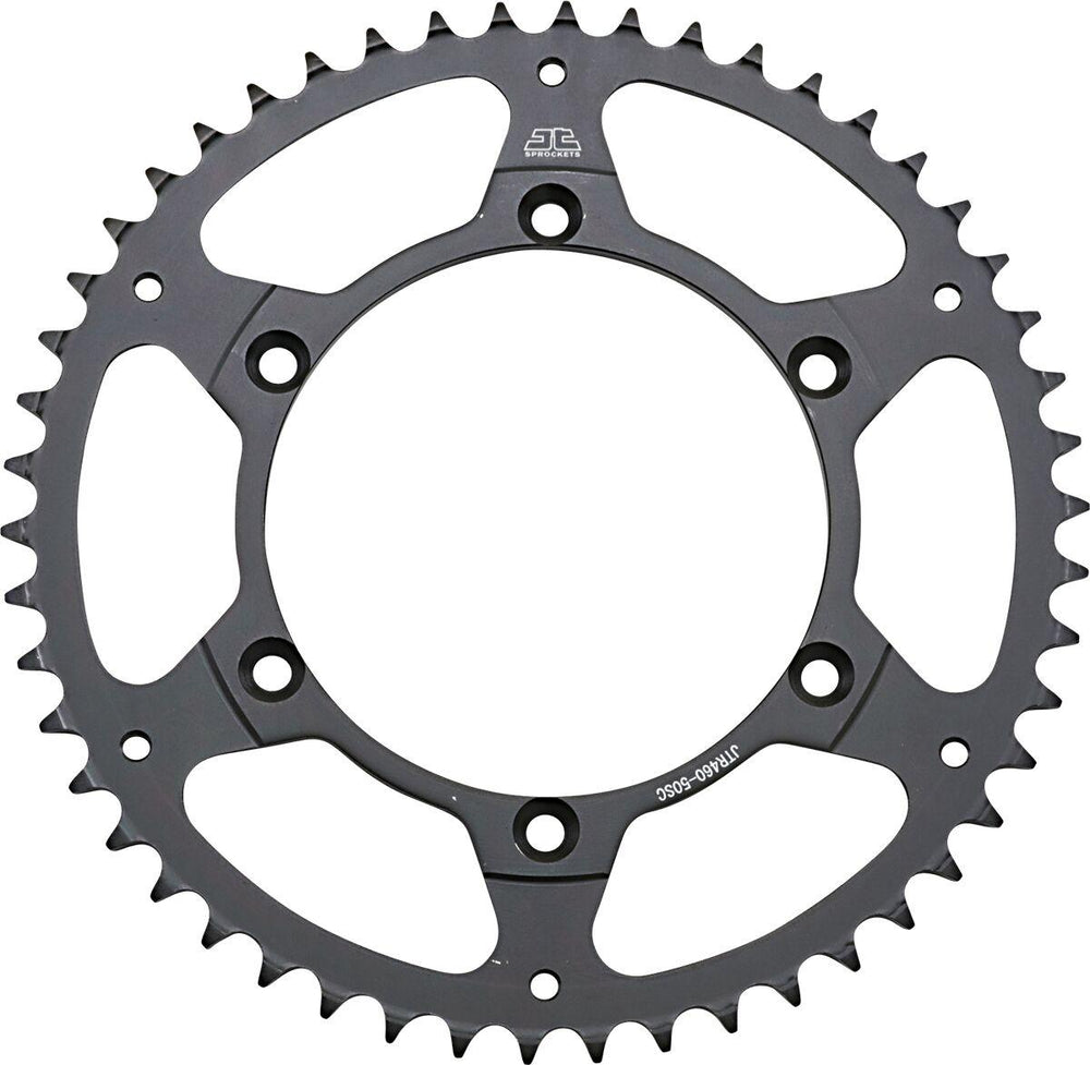 JT Steel Sprocket For Kawasaki KDX175 1980-1982 Rear 50T - Black