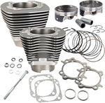 S&S Cycle Big Bore Cylinder Kit For Harley Davidson FLD 1690 2012-2013 - Grey