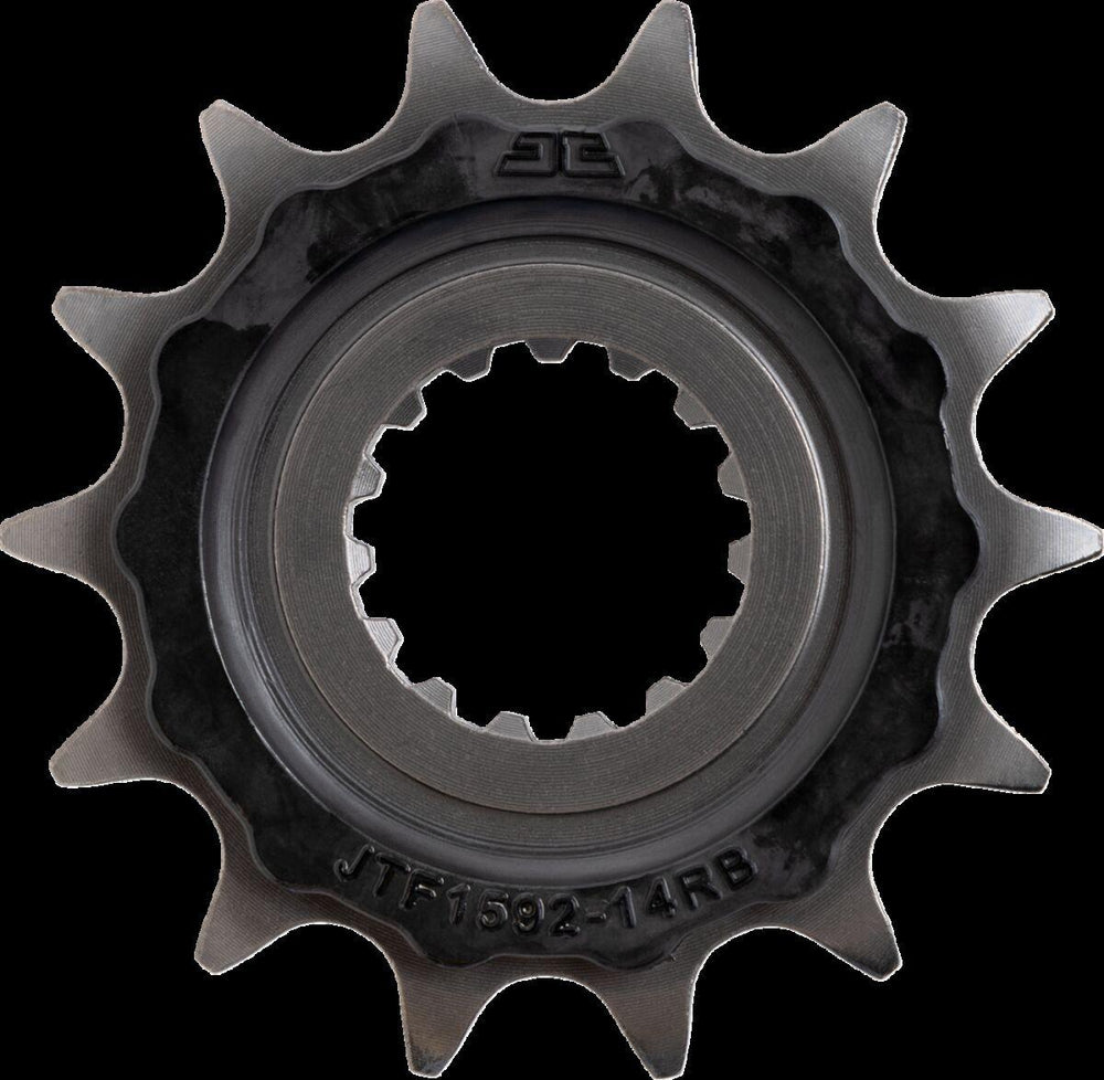JT Steel Sprocket With Noise Dampener For Yamaha YFM 700 2013-2025 Front 14T