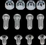 Moose Racing Wheel Stud/Nut Kit For Can Am Commander 1000 R EFI 2021-2025 Fits Front Or Rear - Silver