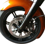 Klock Werks Flush Mount Front Axle For Harley Davidson FLD 1690 2012-2013 Front - Black