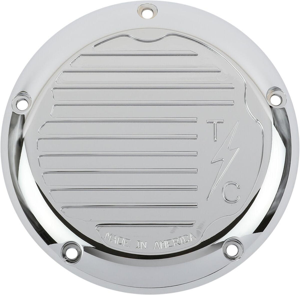 Thrashin Supply Co Classic Derby Cover For Harley Davidson FLHT 1750 2019-2020 - Chrome