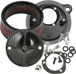 S&S Cycle Super Stock Stealth Air Cleaner Kit For Harley Davidson XL 1200 C 1996-2006 - Black