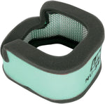 Uni Filter Air Filter Element For Harley Davidson FLHS 1340 1989-1992 - Black/Green