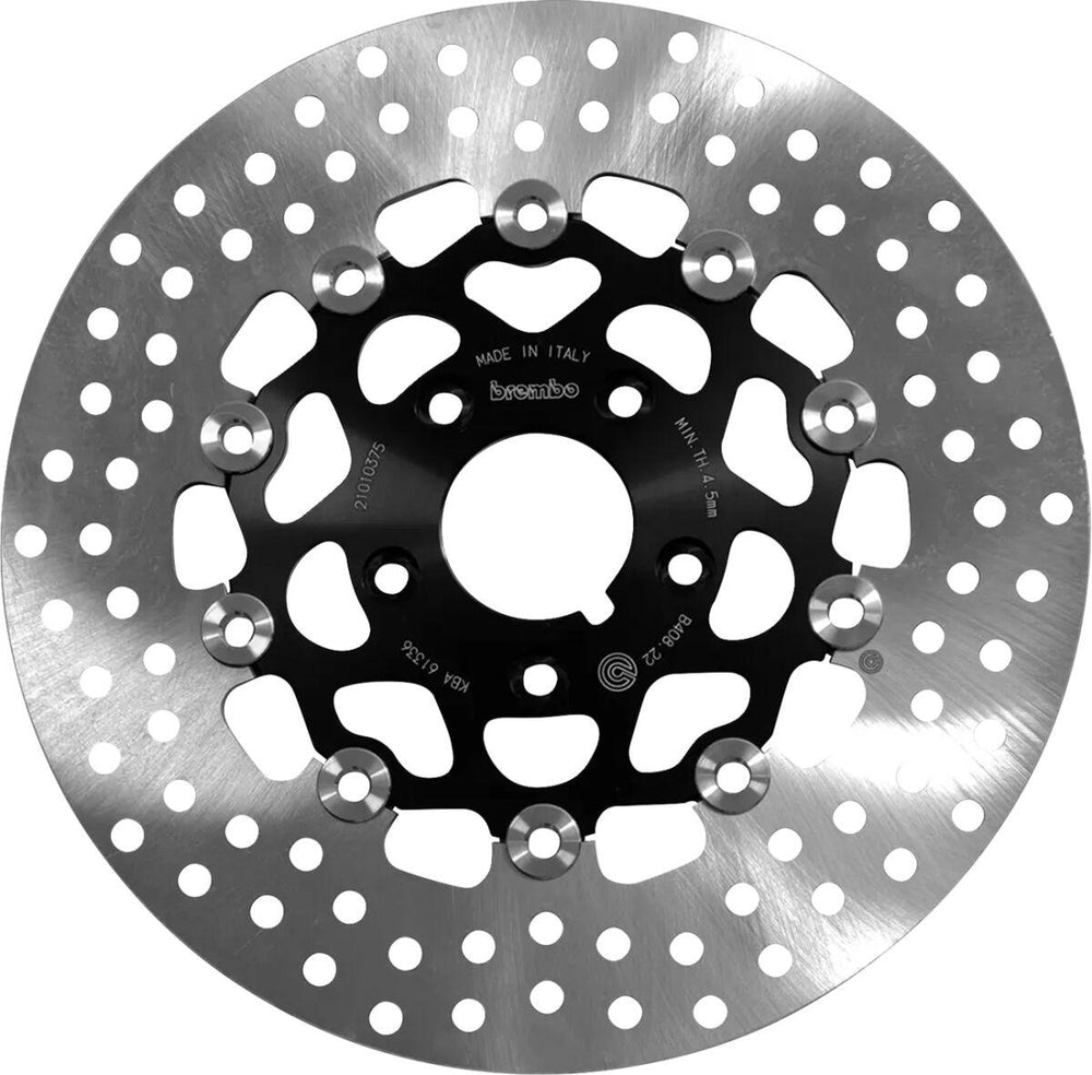 Brembo PRIME Serie Oro Floating Disc Brake Disc For Harley Davidson FLH Electra Glide 1983-1985 Front