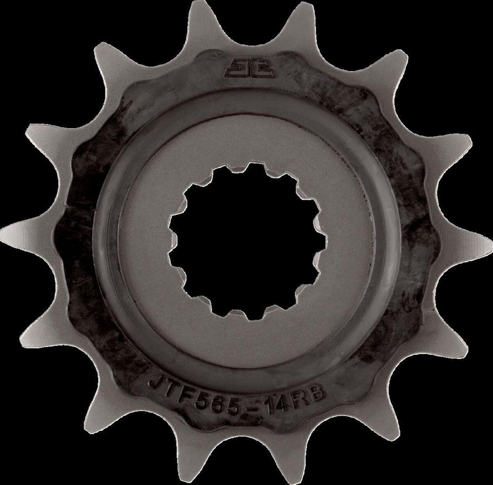 JT Steel Sprocket With Noise Dampener For Moto Morini 6 1/2 Seimmezzo 650 SCR ABS 2022-2024 Front 14T