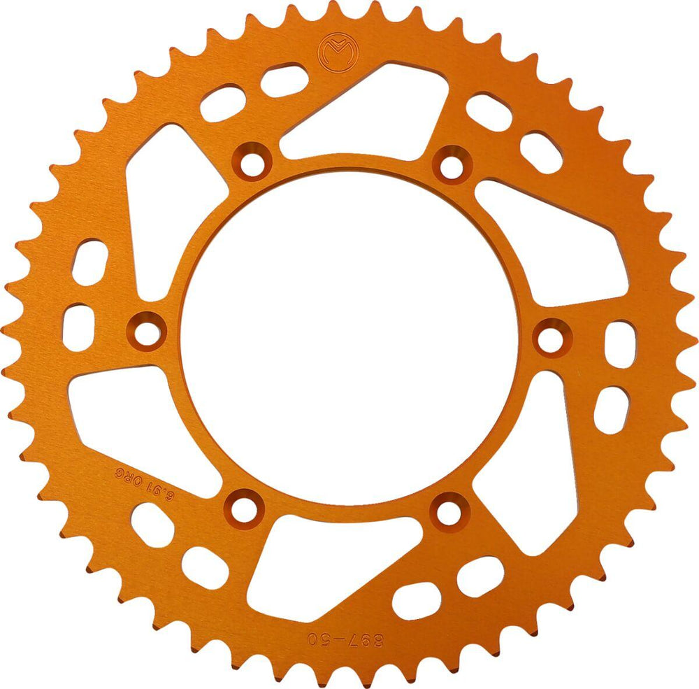 Moose Racing Aluminium Sprocket For KTM Adventure 640 Rear Orange 50T 1999-2006