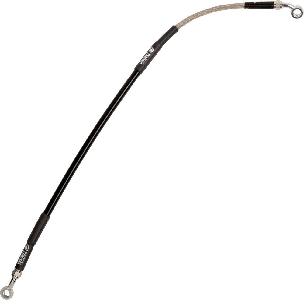 Moose Racing Stainless Steel Braided Brake Hose For Yamaha YZ85 SW 2019-2021 Rear