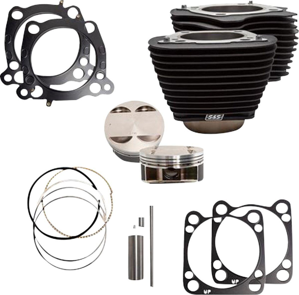 S&S 4.25"Cycle Cylinder Kit For Harley Davidson FLDE 1750 2018-2020 - Black
