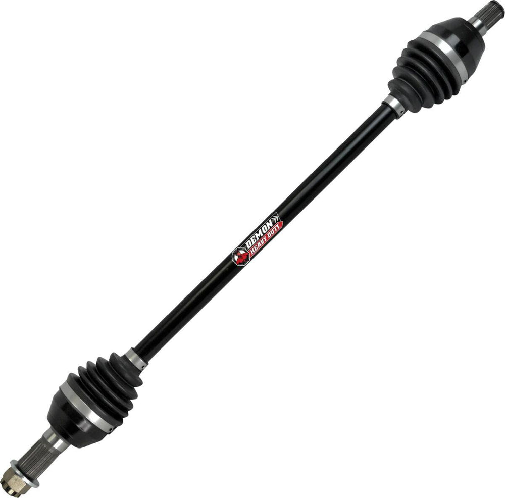 Demon Heavy Duty Axle For Can Am Maverick Turbo 900 EFI 4X4 2019-2024 Fits Front Left Or Right - Black