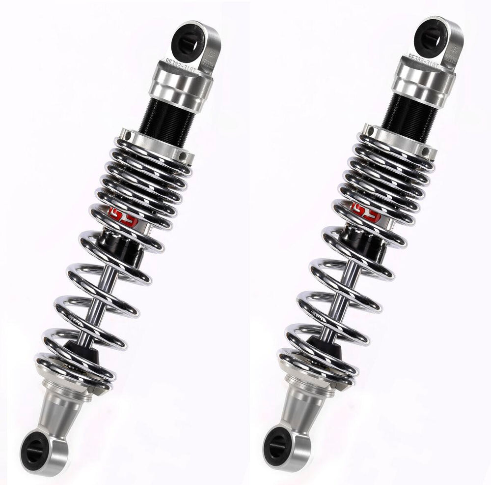 YSS Emulsion Gas Shock For Yamaha XV 1100 1989-1999 Rear 12,21" - Black/Silver