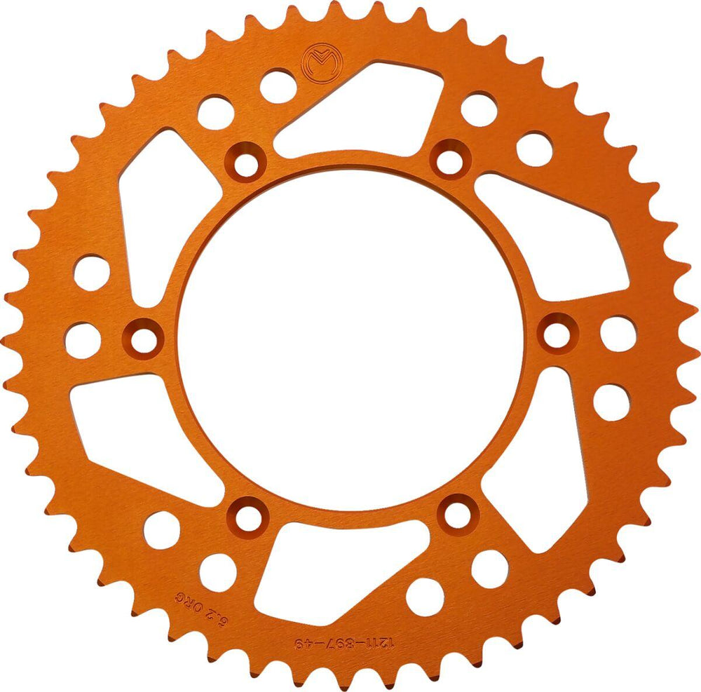 Moose Racing Aluminium Sprocket For KTM Adventure 640 Rear Orange 49T 1999-2006