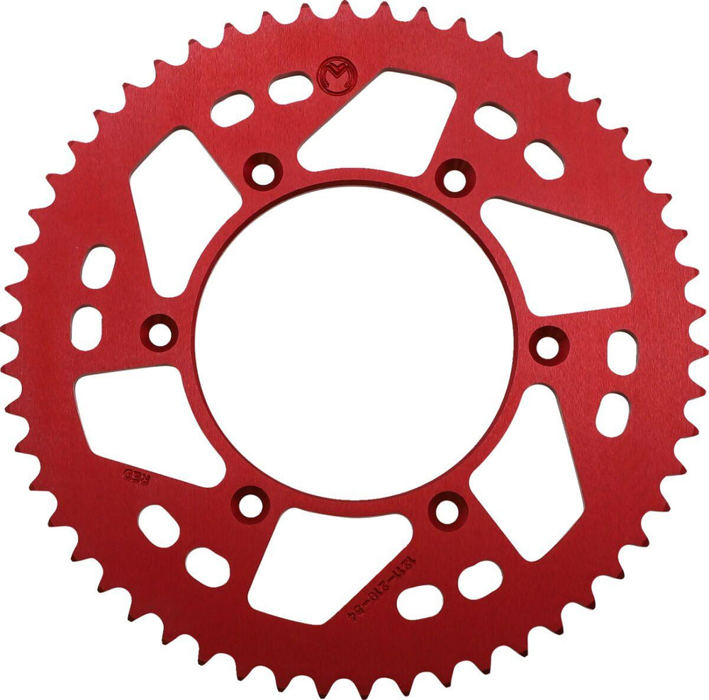 Moose Racing Rear Aluminium Sprocket For Honda CR125 1984-2007 Red 54T