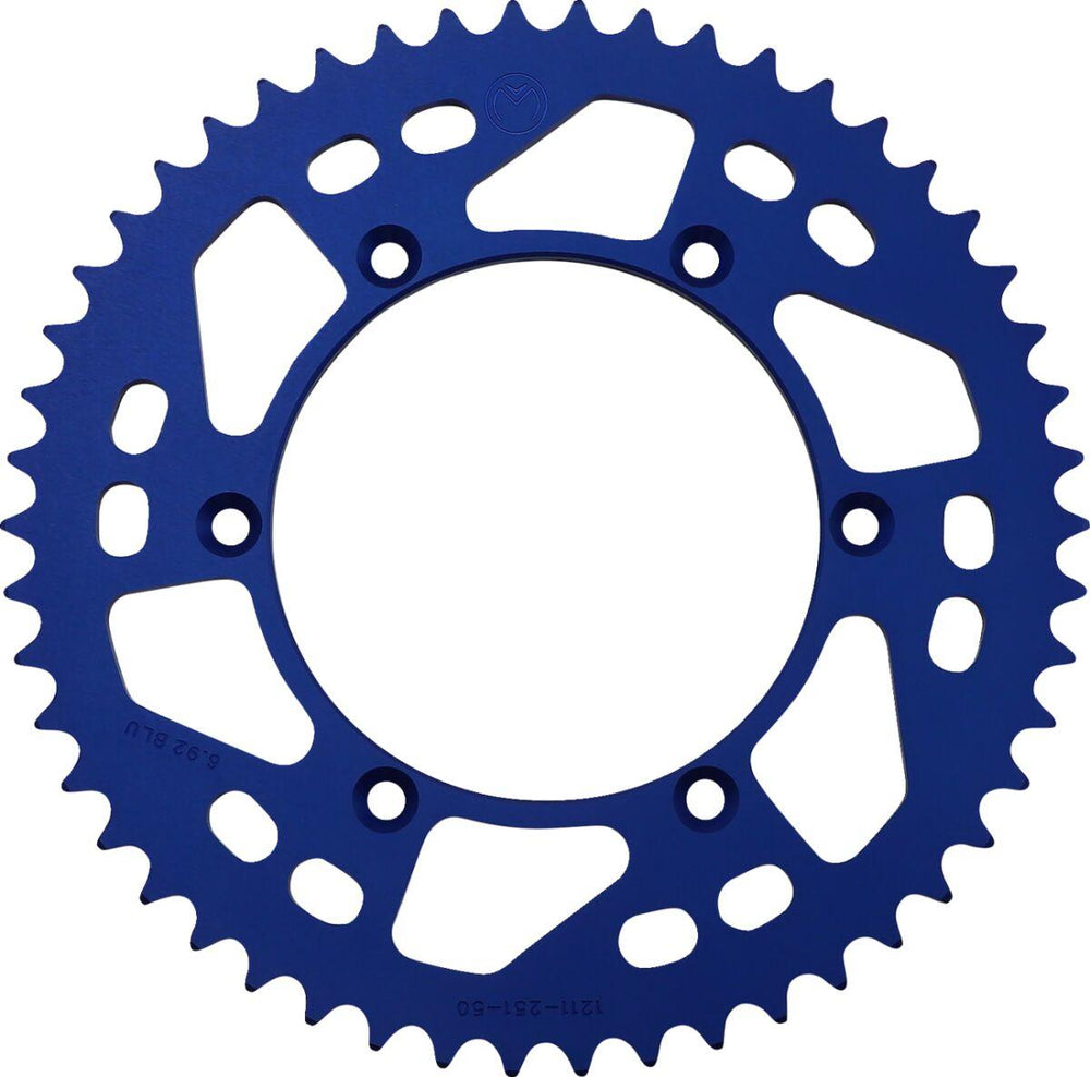 Moose Racing Aluminium Sprocket For Yamaha TTR230 2005-2017 Rear Blue 50T