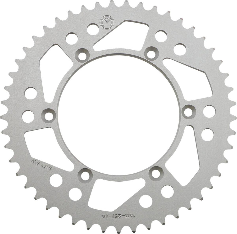 Moose Racing Aluminium Sprocket For Yamaha TTR230 2005-2017 Rear Silver 49T