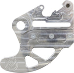 Moose Racing Pro Shark Fin Disc Protector With Brake Carrier For Gas Gas EC 250 2024-2025 - Silver