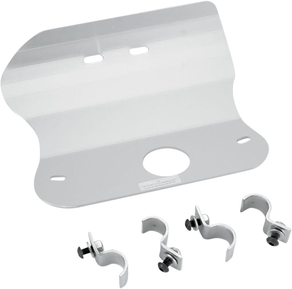 Moose Racing Aluminium Skid Plate For Kawasaki KDX250 1989-1994 - Silver