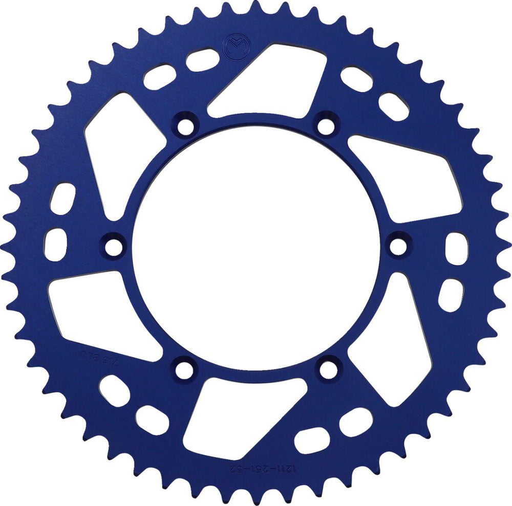 Moose Racing Aluminium Sprocket For Yamaha TTR230 2005-2017 Rear Blue 52T