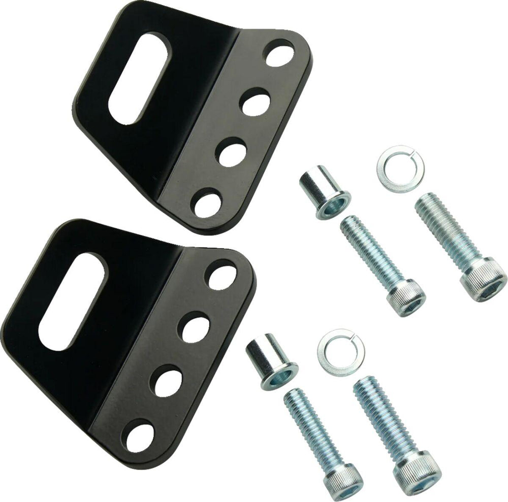Ciro Tie Down Brackets For Harley Davidson FLH 1868 ABS 2021 Rear - Black