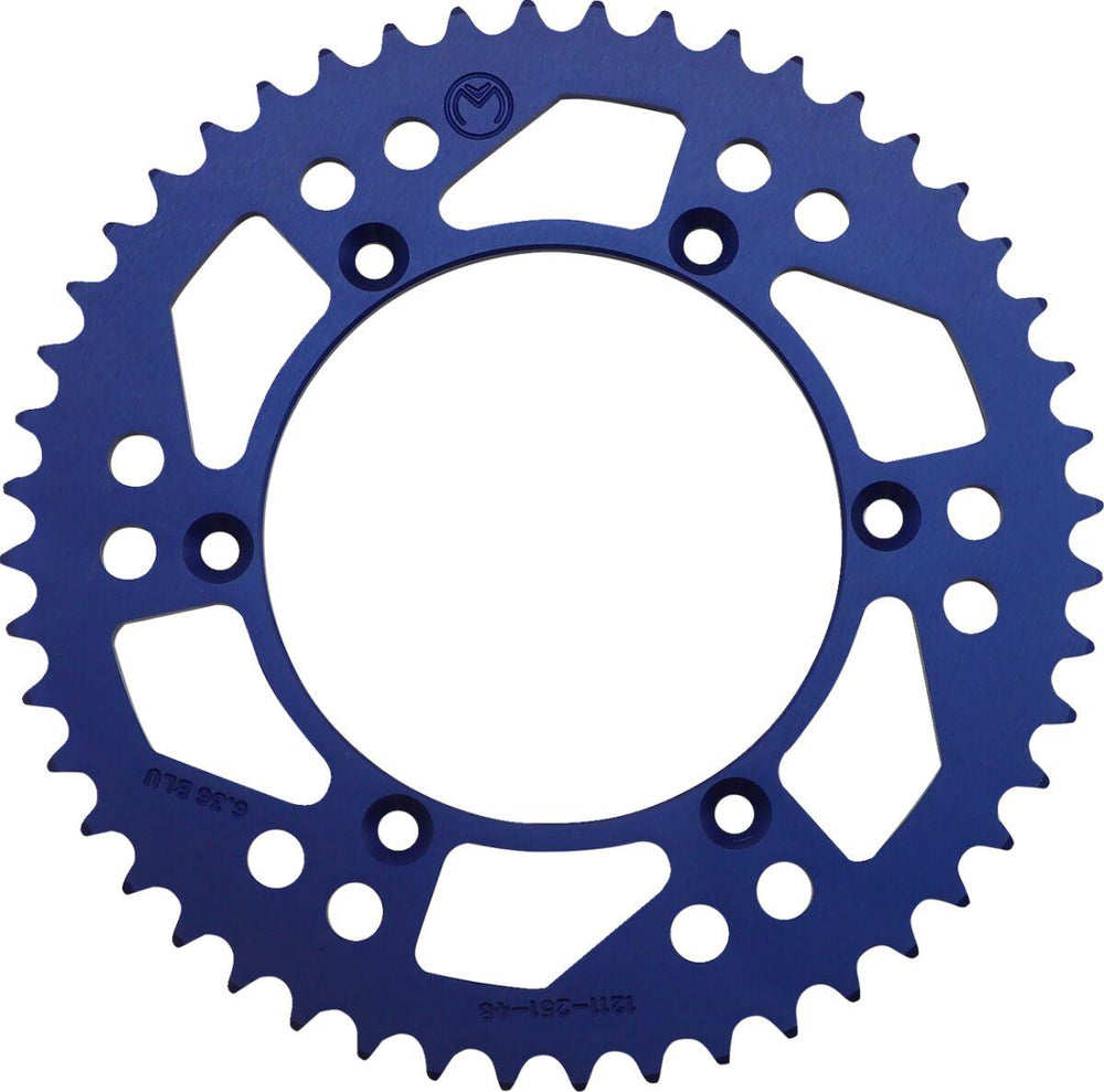 Moose Racing Aluminium Sprocket For Yamaha TTR230 2005-2017 Rear Blue 48T