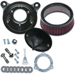 S&S Cycle Super Stock Stealth Air Cleaner Kit For Harley Davidson FLHR 1584 2008 - Black