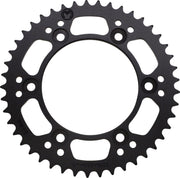Moose Racing Aluminium Sprocket For Honda CRF230 L 2008-2009 Rear Black/Powder-Coated 45T - Black