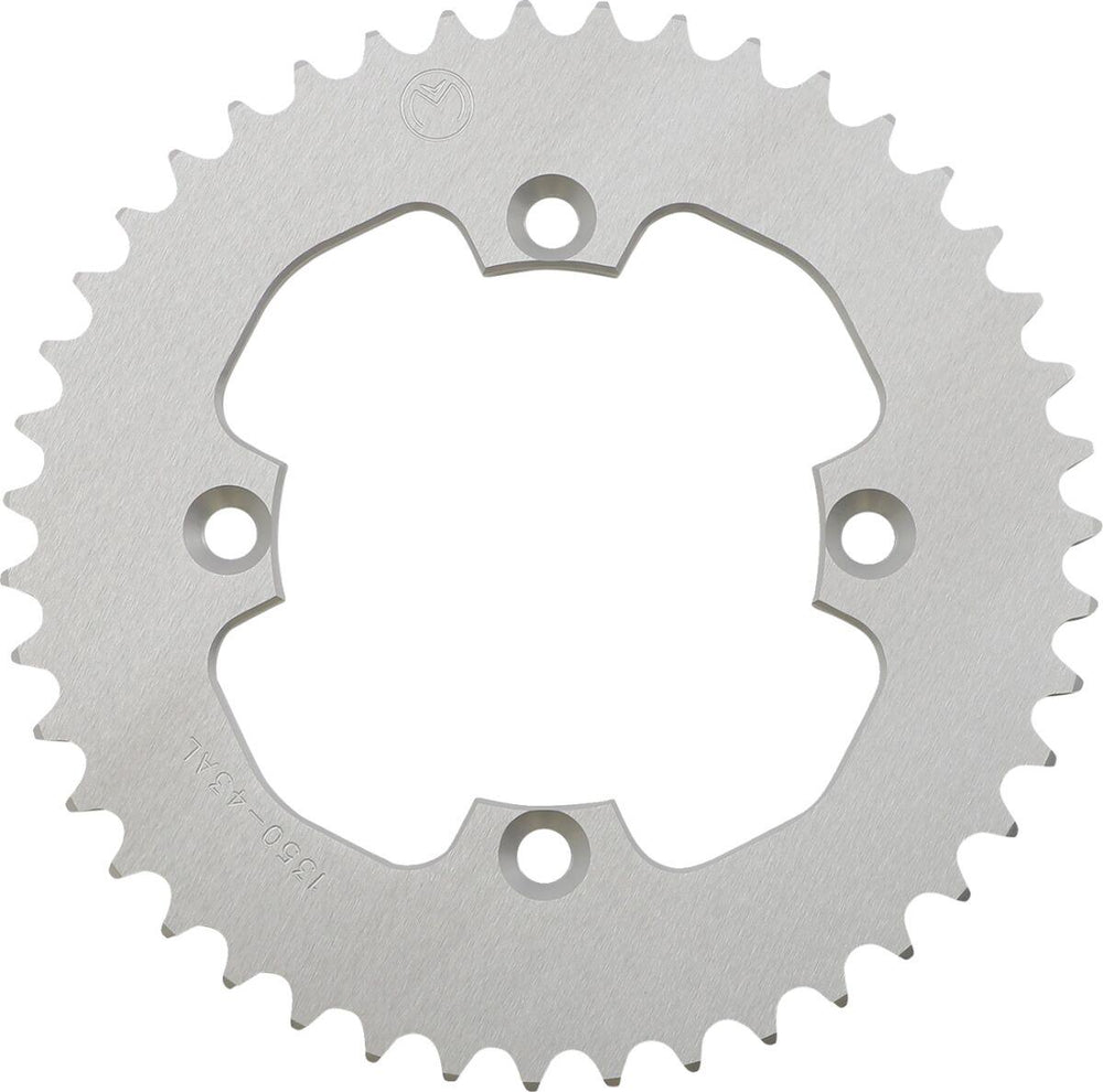 Moose Racing Aluminium Sprocket ATV For Honda ATC250R LC 1986 Rear 43T - Silver