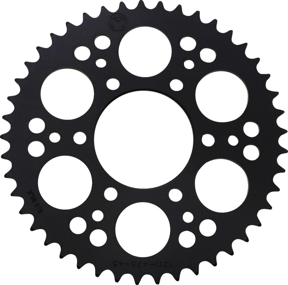 Moose Racing Rear Aluminium Sprocket For Kawasaki KLE 650 2007-2015 Black 45T