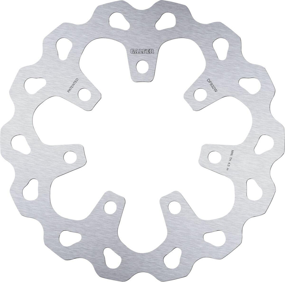 Galfer Brake Discs For Harley Davidson FLHR 1750 ABS 2020-2022 Front - Silver