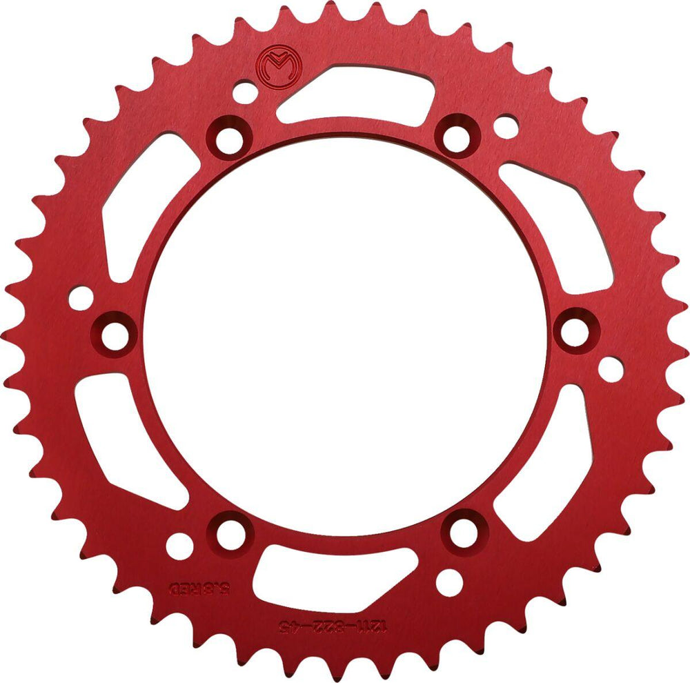 Moose Racing Aluminium Sprocket For Husqvarna AE 430 Rear Red 45T 1986-1988