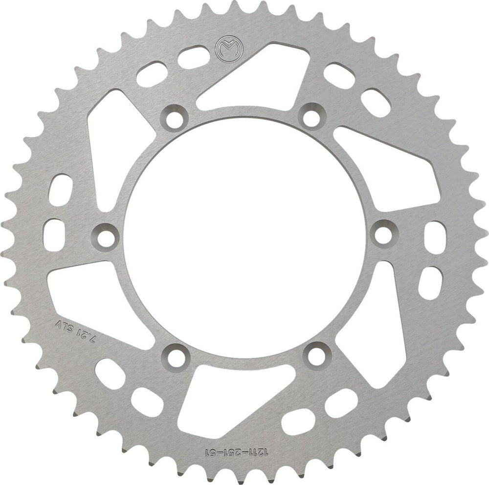 Moose Racing Aluminium Sprocket For Yamaha TTR230 2005-2017 Rear Silver 51T