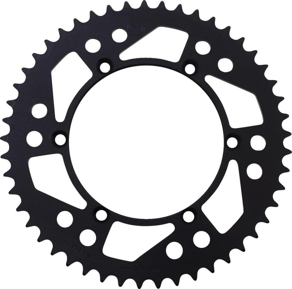 Moose Racing Aluminium Sprocket For Kawasaki KDX175 1980-1982 Rear Black 49T
