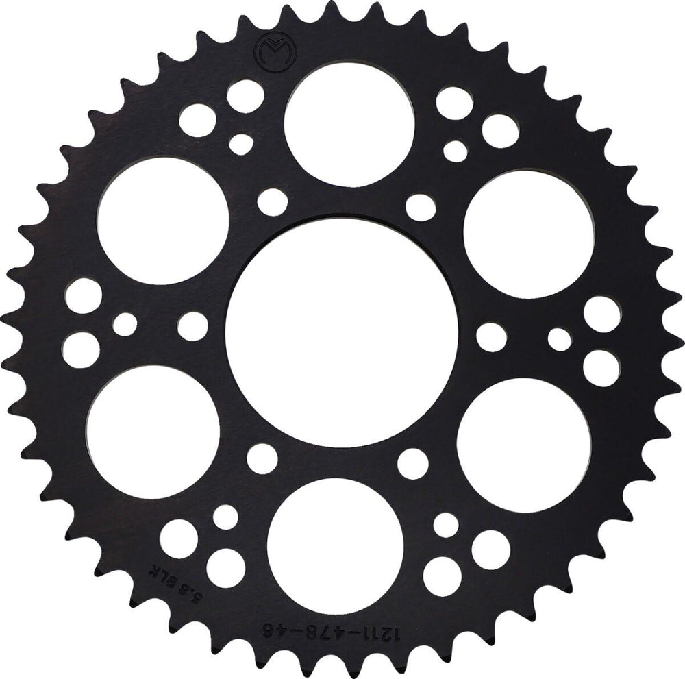 Moose Racing Rear Aluminium Sprocket For Kawasaki KLE 650 2007-2015 Black 46T