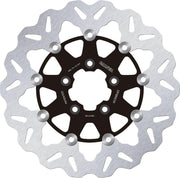 Galfer Brake Disc For Harley Davidson FLHR 1340 1994-1998 Front - Black/Silver