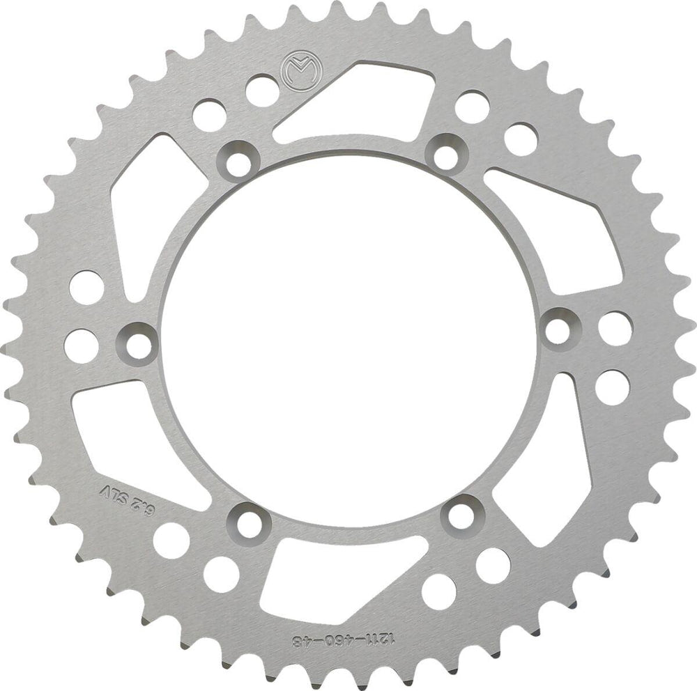 Moose Racing Aluminium Sprocket For Kawasaki KDX175 1980-1982 Rear Silver 48T