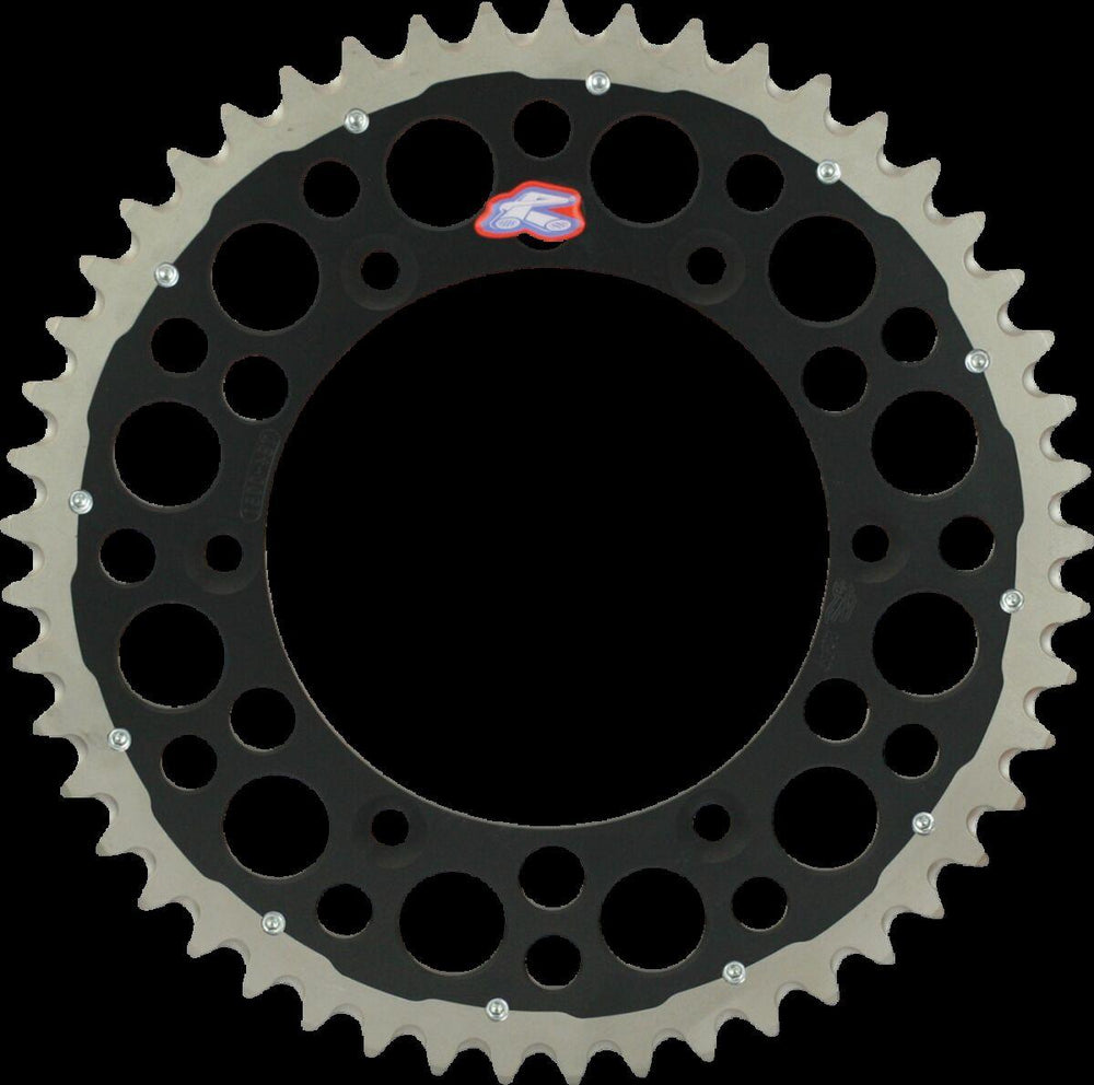 Renthal Twinring Sprocket For Honda CR125 1987-2007 Rear 51T - Black