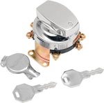 Drag Specialties Ignition Switch For Dash For Harley Davidson FL 1200 1973-1977 - Chrome